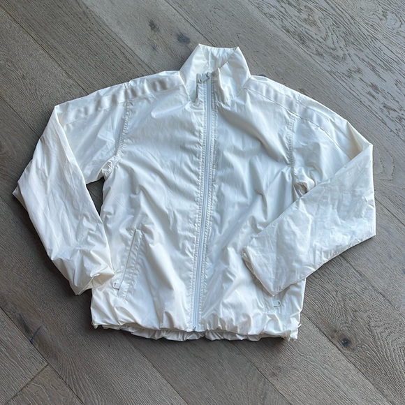 Athleta Sightseer Lace Jacket in Magnolia White (XXS) - EUC worn once! - Picture 4 of 14